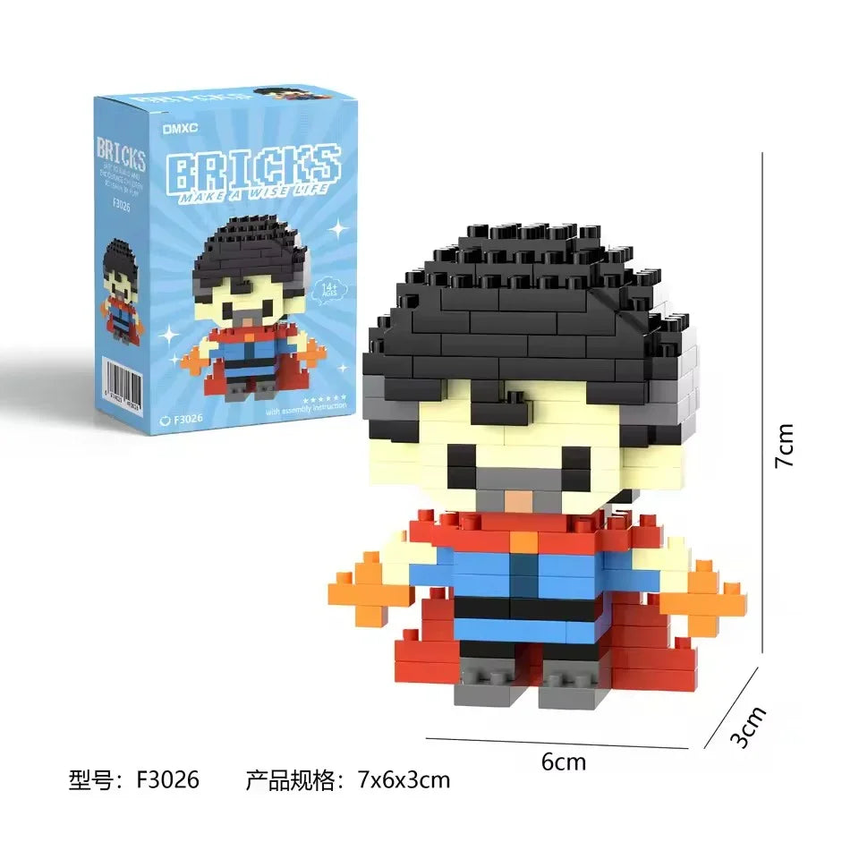 Bricks Superheroes Micro Building Blocks