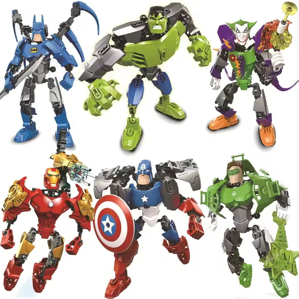 Bricks Superheroes Fusion Building Blocks