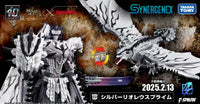 Transformers Synergenex Silver Wyvern Rathalos Dragon Figure
