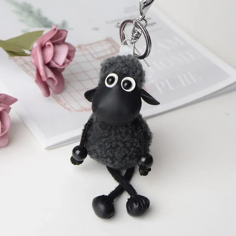 Shaun the Sheep Wool Luxe Keychain