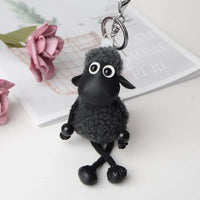 Shaun the Sheep Wool Luxe Keychain