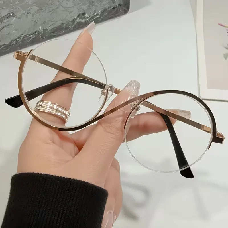 Cyberpunk Wave Infinitum Round Optical Glasses