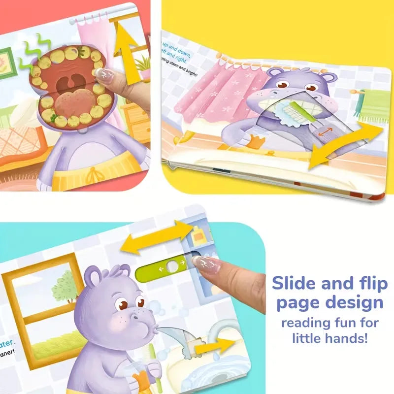 Hippo’s Toothbrush Fun Interactive PPS Board Book