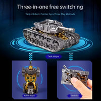 Transforming Gyro Battle Tank 2-in-1 Fidget Toy