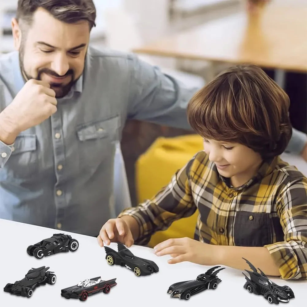 Batman Shadow Strike Hot Wheelz Cars (Set of 6)