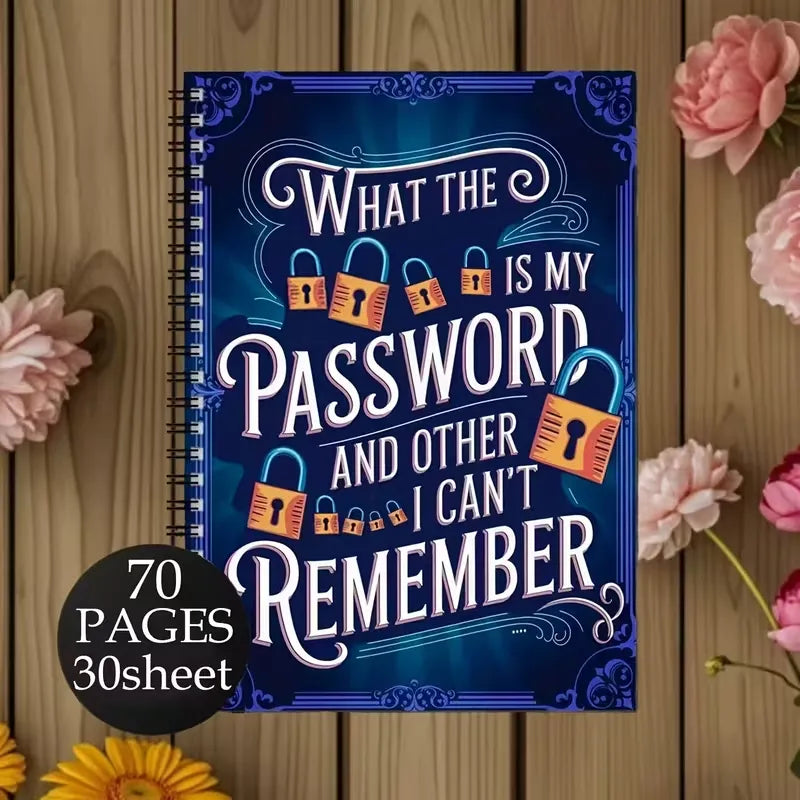 Brain Backup Funny Password Journal