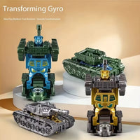 Transforming Gyro Battle Tank 2-in-1 Fidget Toy