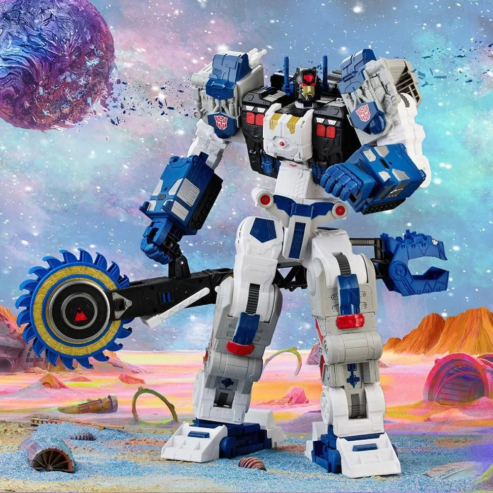 Transformers Titan Class Cybertron Universe Metroplex Figure