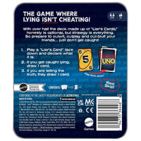 Liar's UNO Trust No One Deception Card Game