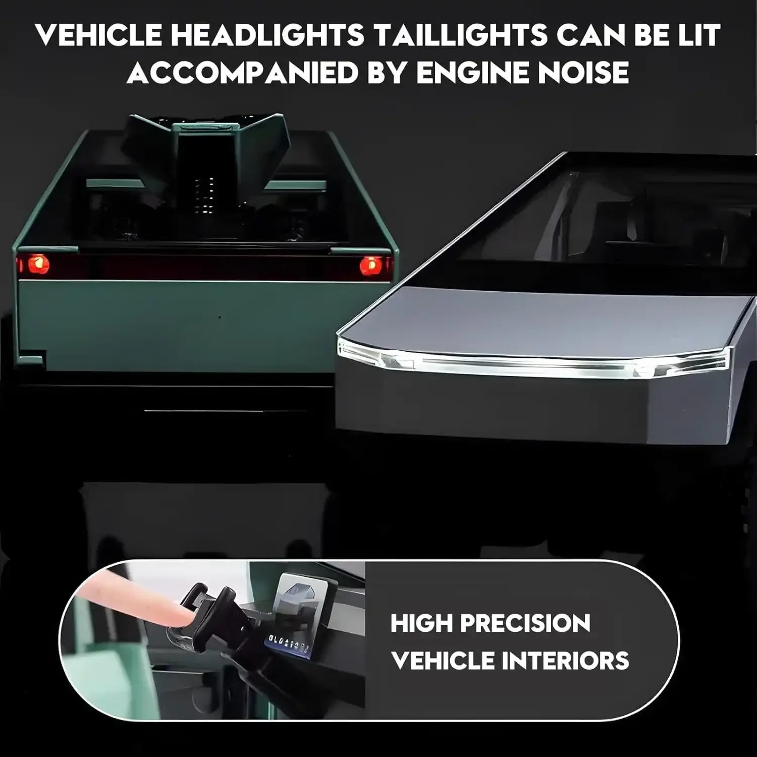 Tesla 1:32 Diecast 3-in-1 Pickup Truck