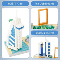Dubai Skyline Architecture Building Blocks (3000+ Pcs)
