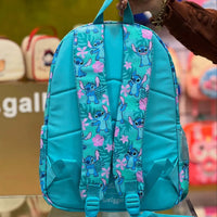 SMGL Stitch Hawaiian Tropical Blue Classic School Backpack