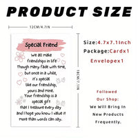 Special Friend Poetic Friendship Appreciation Card