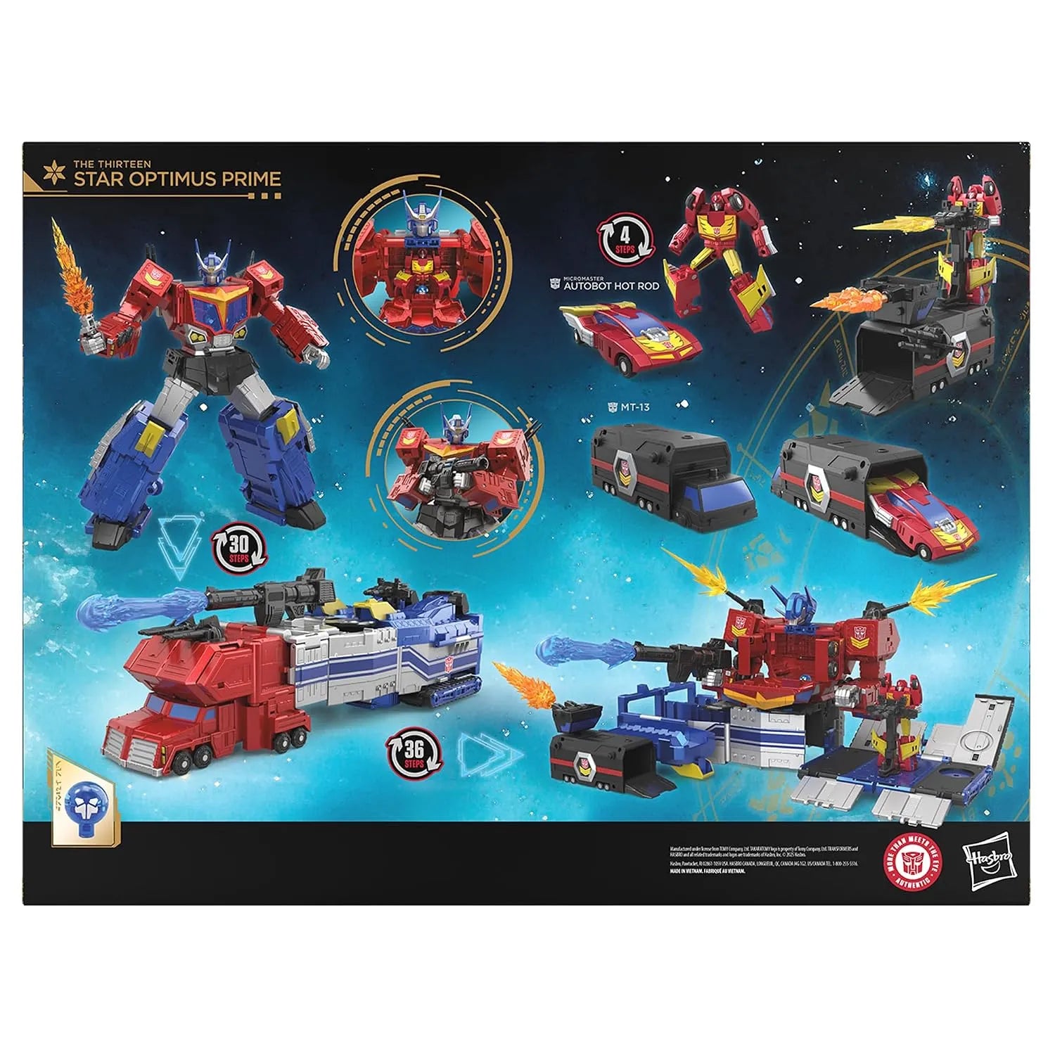 Transformers AoP Star Optimus Prime Leader Class Action Figure