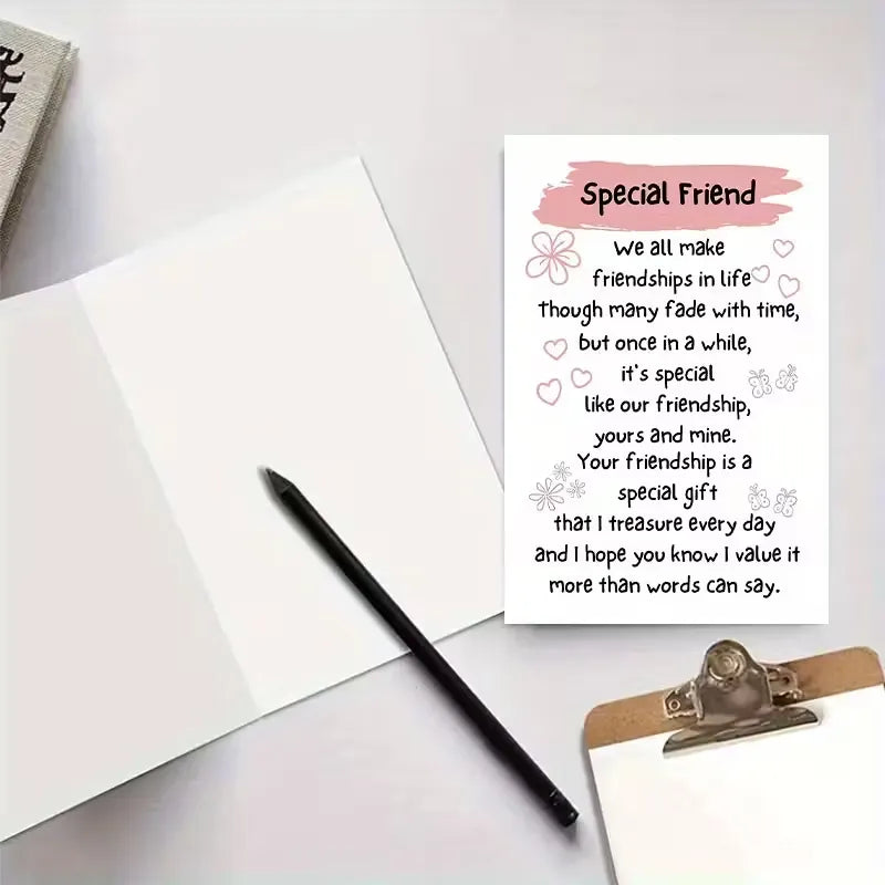 Special Friend Poetic Friendship Appreciation Card