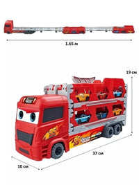 Cars Transporter Race Track Truck