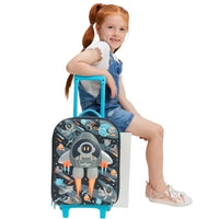 Smiggle Junior Hardtop Trolley Bag