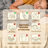 Velvet Warmth Dual-Control Heated Blanket