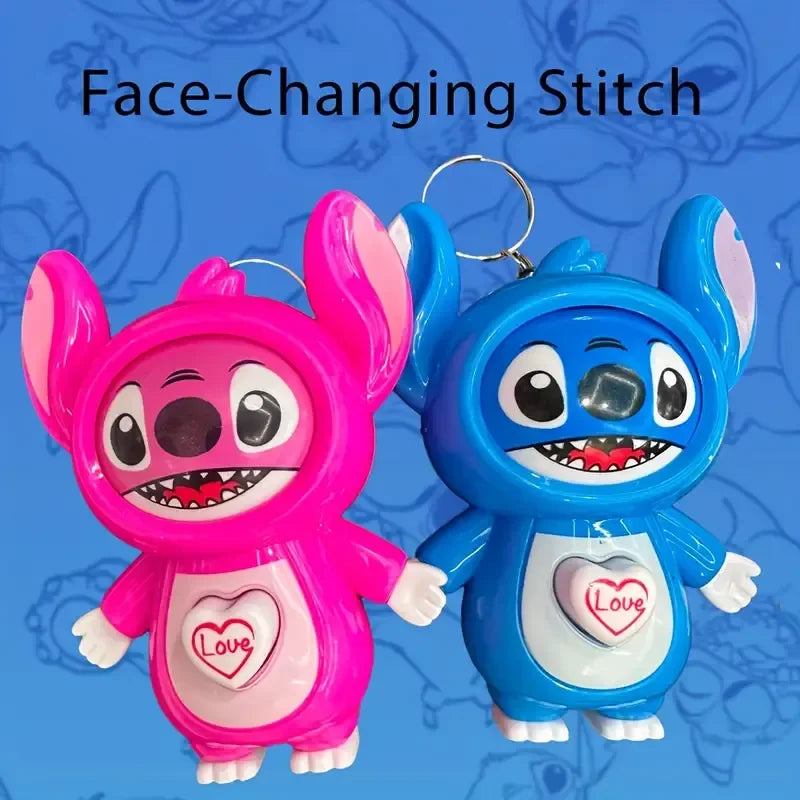 Stitch & Angel Mood Swings Keychain