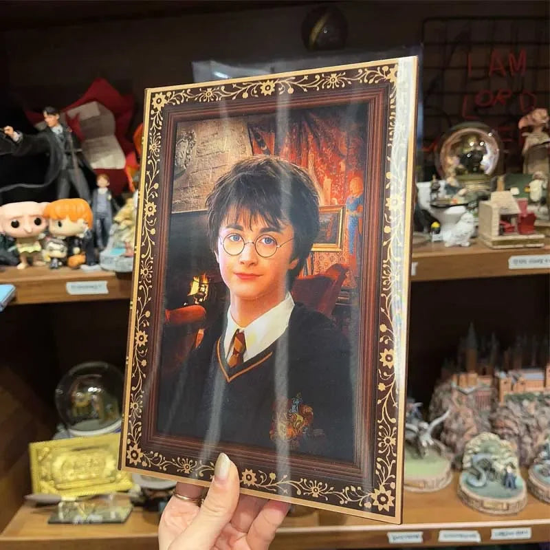 Harry Potter Golden Trio Picture Changing Notebook