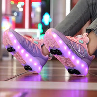 Gleam & Glide Light-Up Skate Shoes