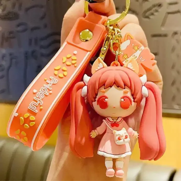 Beautiful JK Girl Cat Ears Keychain