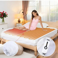 AuraWarmth Diamond Heat Mattress Pad