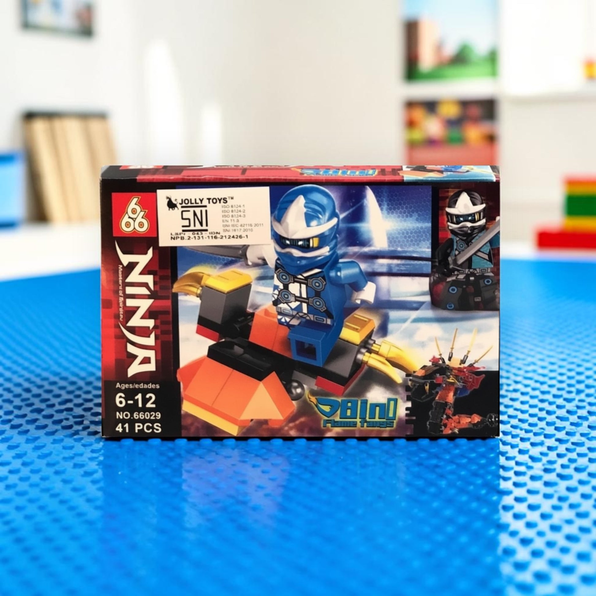 Ninja Masters of Spinjitzu Flame Fangs Building Blocks