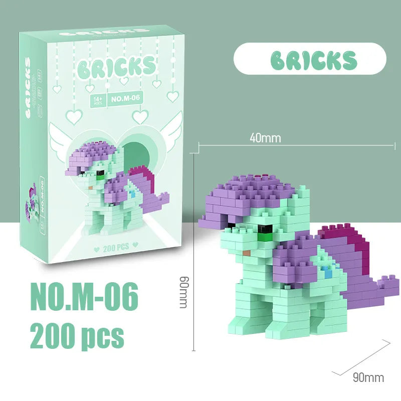 Bricks My Little Pony Micro Building Blocks