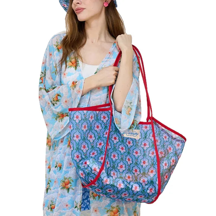 Guangmu Coastal Breeze Mesh Beach Bag