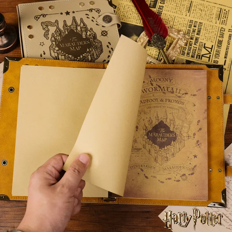 HP Marauders Map & Death Mark Journals