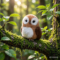 Magic Bird Interactive Owl Plush Toy (15 cm)