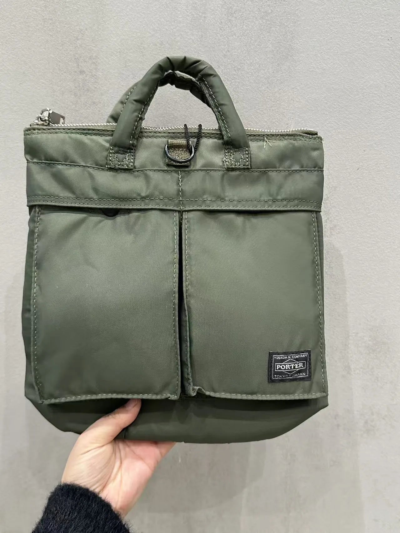 PORTER Tanker Short Two-Way Helmet Bag