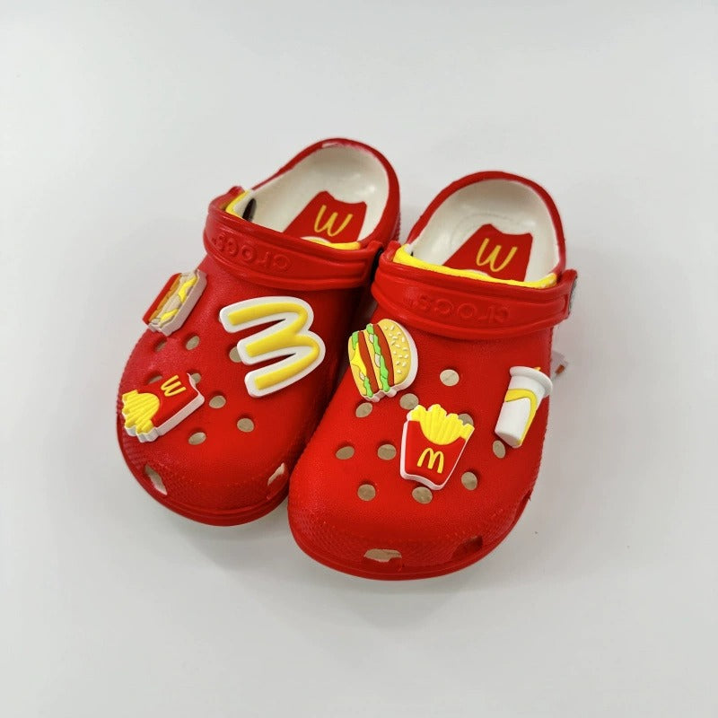 McDonalds Fast Happy Time Clogs