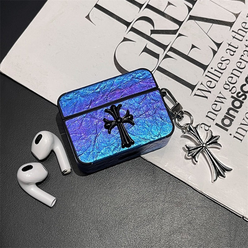ChromeH Cross Luxe Lanyard Cover (For AirPods)