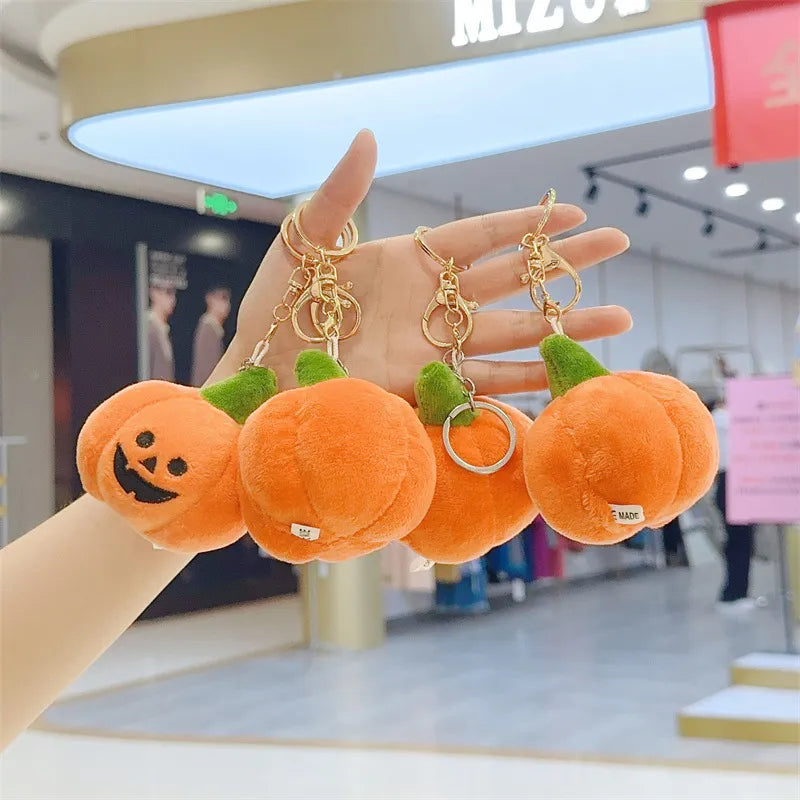 Jack-o-Soft Pumpkin Plush Keychain