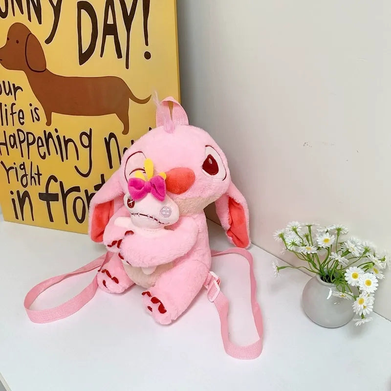 Cosmic Stitch Hugs Duck Plush Backpack