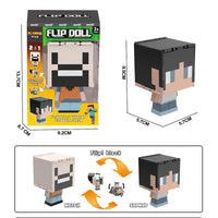 Minecraft Block World 2-in-1 Flip Doll