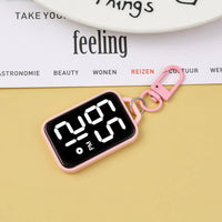 Big-Screen LED Digital Watch Keychain