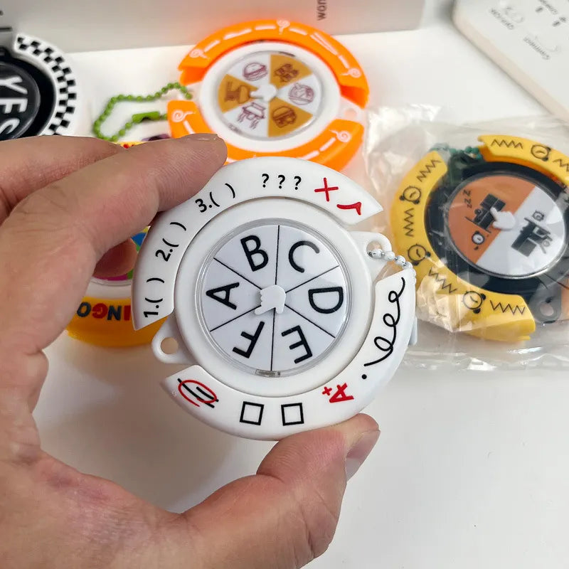 Fate Wheel Decision-Maker Keychain