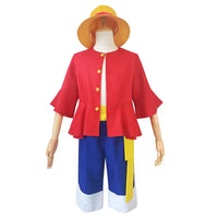 Monkey D. Luffy Pirate King Cosplay Set