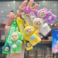 Teletubbies Velvet Valley Flocked Keychain