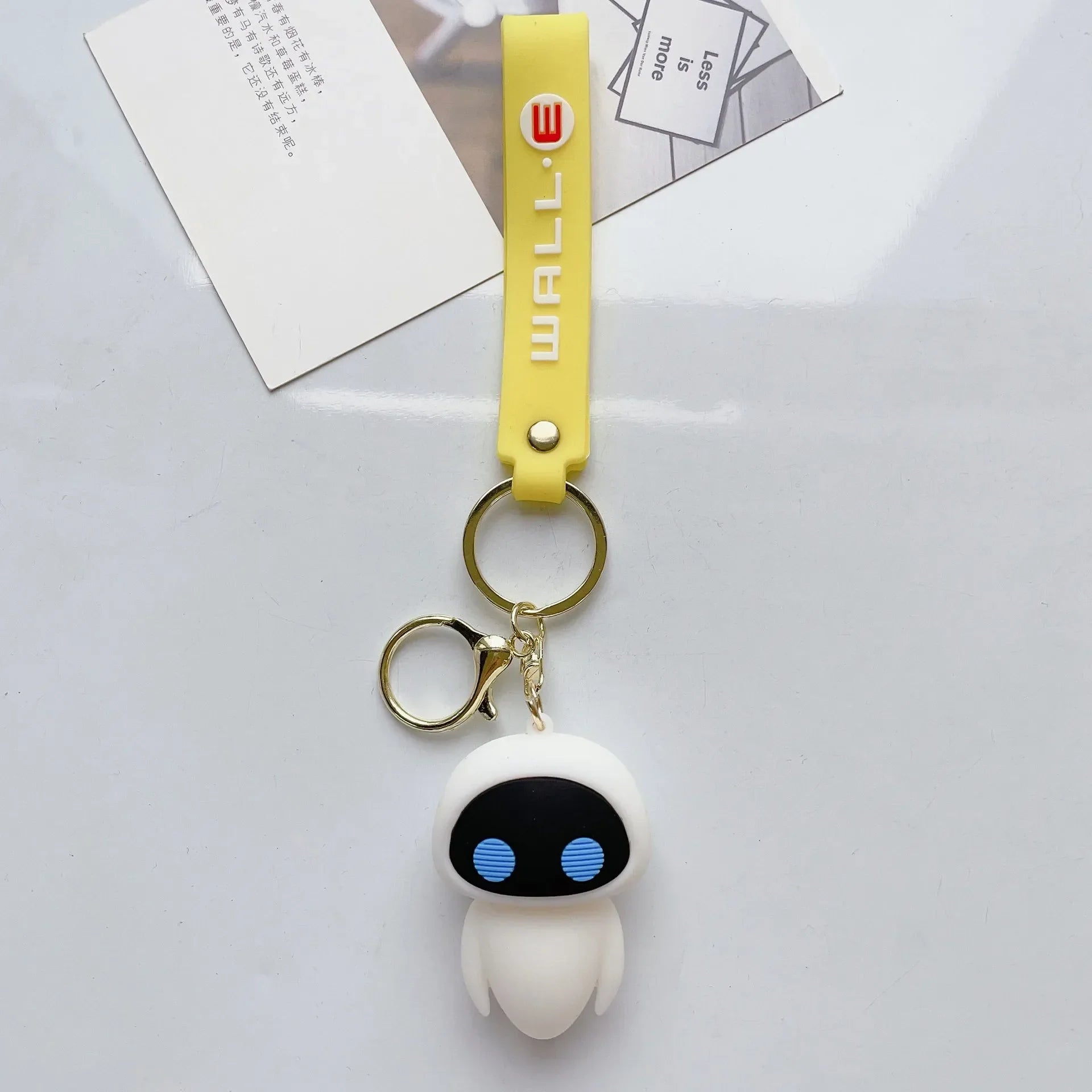 Wall-E & EVE Robo Love Keychain