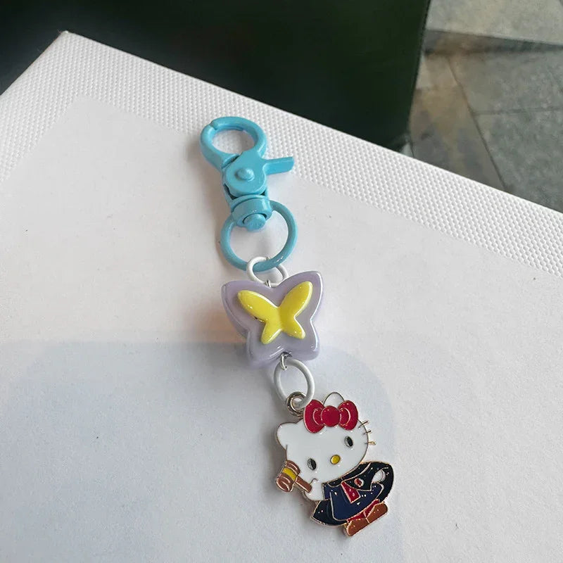 Hello Kitty Flutter Wings Bag Charm