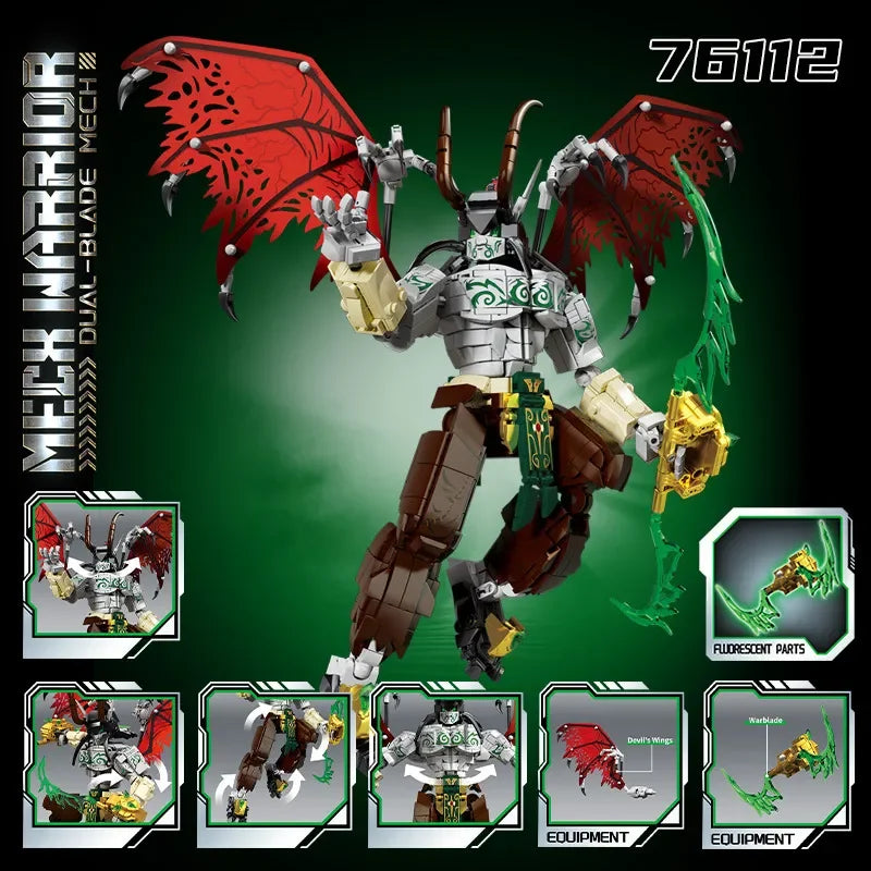 Mythic Mech Warrior Assembly Series Building Blocks