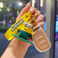 Minions Beach Fun 3D Keychain