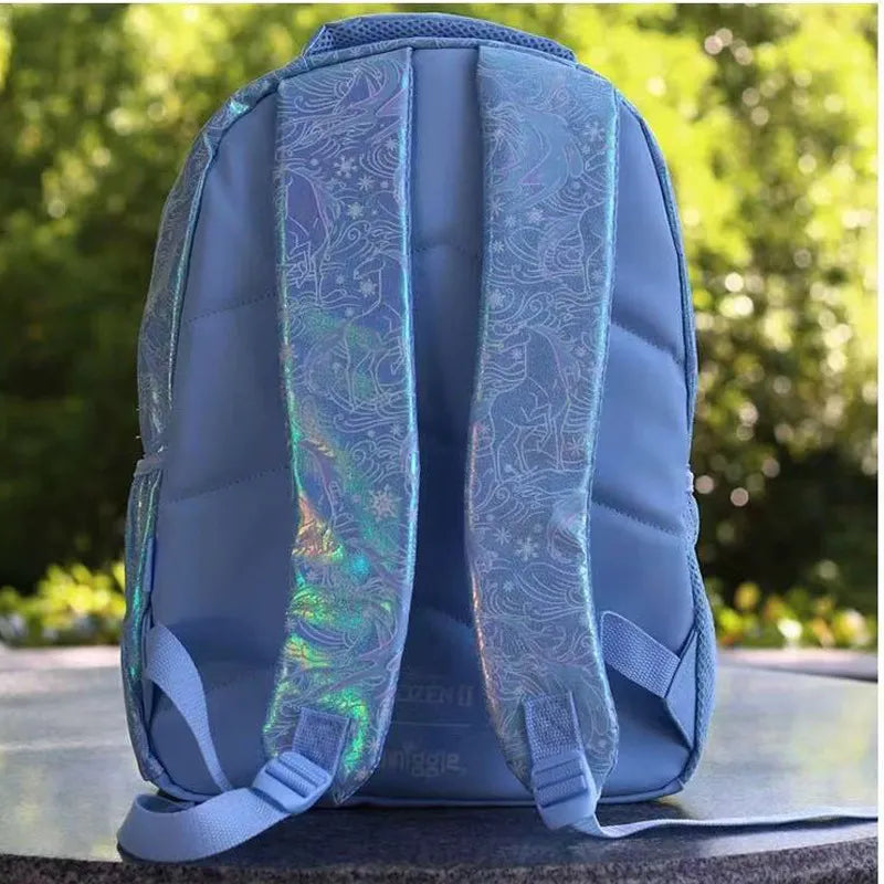 SMGL Frozen Elsa Snowflake Classic School Backpack