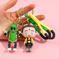 Rick and Morty Space Suit Keychain