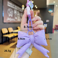 Fashion Statement Bow Rope Keychain