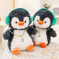 Headphone Penguin Stuffed Toy